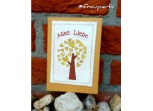 ITH - Postkarte Alles Liebe Herzbaum